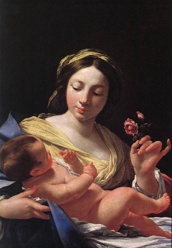 Simon Vouet Virgin and Child